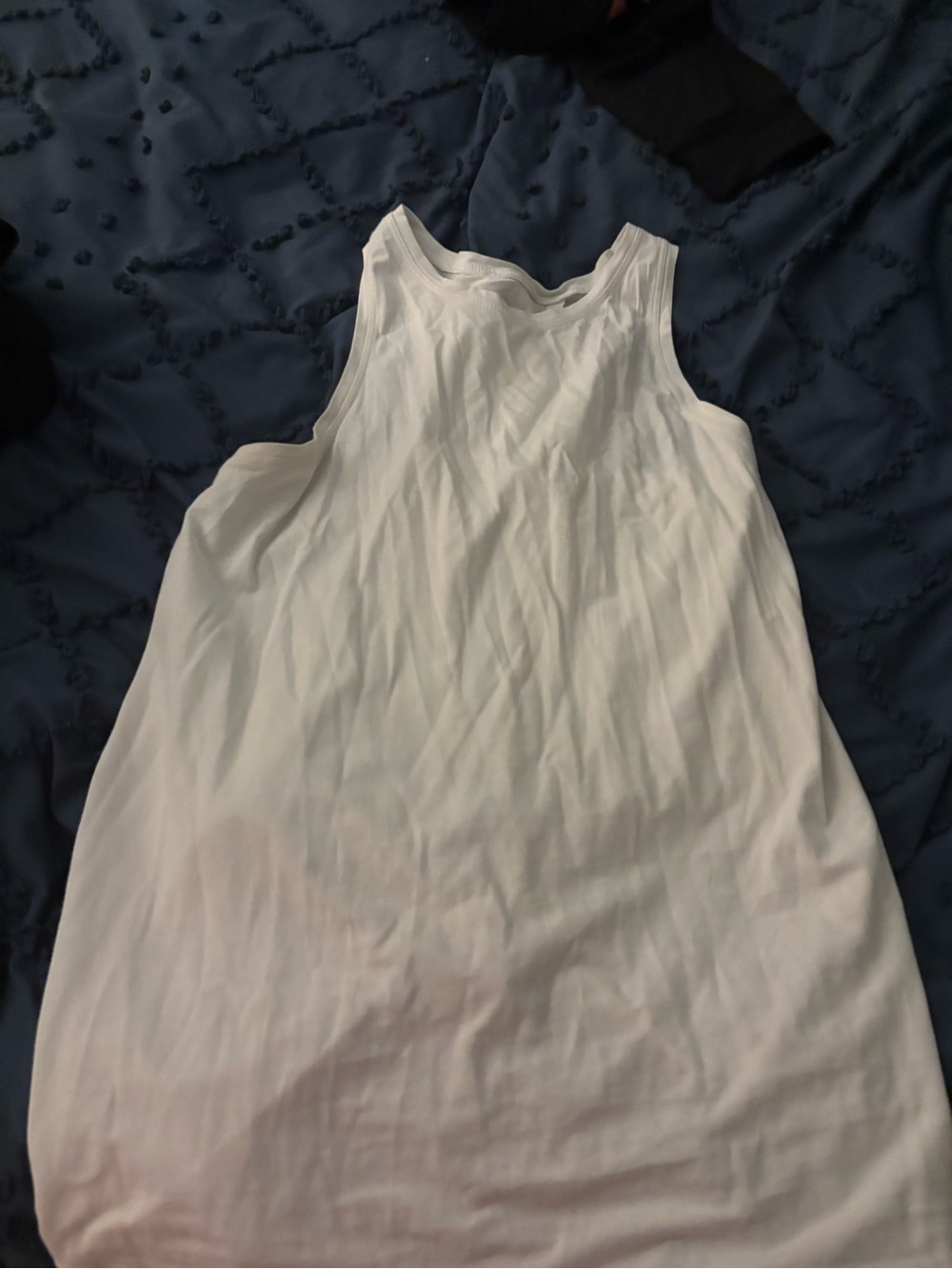 lululemon athletica White Racerback Tank Top